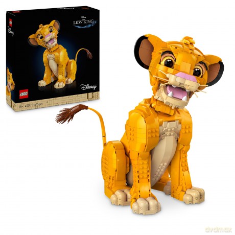 LEGO Disney 43247 LEGO DISNEY 43247 KRÓL LEW MŁODY SIMBA