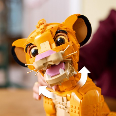 LEGO Disney 43247 LEGO DISNEY 43247 KRÓL LEW MŁODY SIMBA