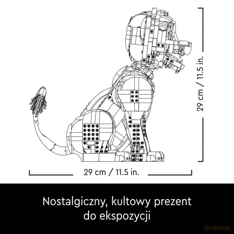 LEGO Disney 43247 LEGO DISNEY 43247 KRÓL LEW MŁODY SIMBA