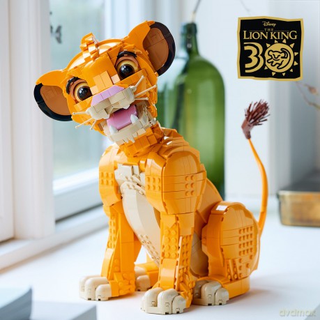 LEGO Disney 43247 LEGO DISNEY 43247 KRÓL LEW MŁODY SIMBA