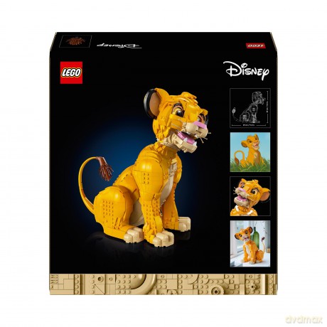 LEGO Disney 43247 LEGO DISNEY 43247 KRÓL LEW MŁODY SIMBA