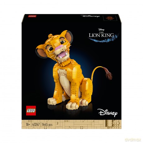 LEGO Disney 43247 LEGO DISNEY 43247 KRÓL LEW MŁODY SIMBA