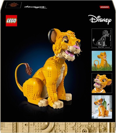 LEGO Disney 43247 LEGO DISNEY 43247 KRÓL LEW MŁODY SIMBA
