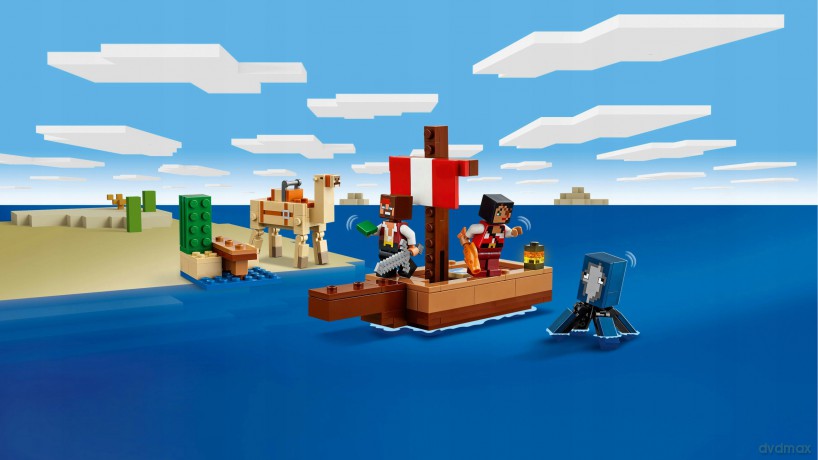 LEGO Minecraft Rejs Statkiem Pirackim (21259) [KLOCKI]