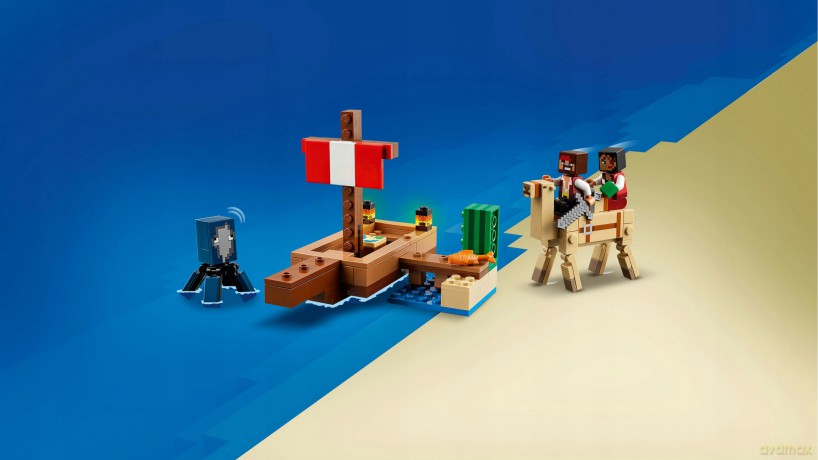 LEGO Minecraft Rejs Statkiem Pirackim (21259) [KLOCKI]