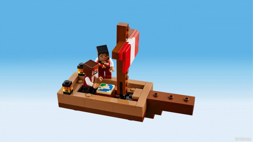 LEGO Minecraft Rejs Statkiem Pirackim (21259) [KLOCKI]