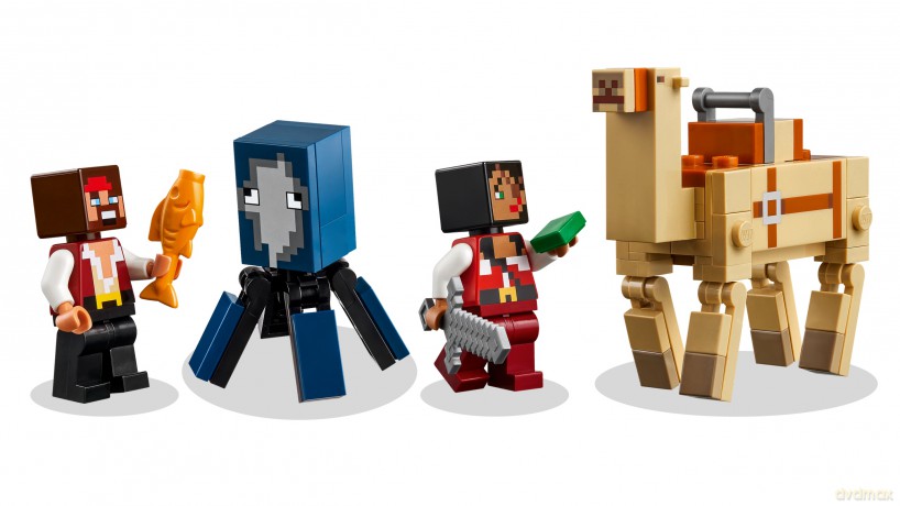 LEGO Minecraft Rejs Statkiem Pirackim (21259) [KLOCKI]