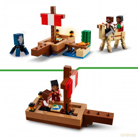 LEGO Minecraft Rejs Statkiem Pirackim (21259) [KLOCKI]