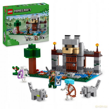 LEGO Minecraft Wilcza Twierdza (21261) [KLOCKI]