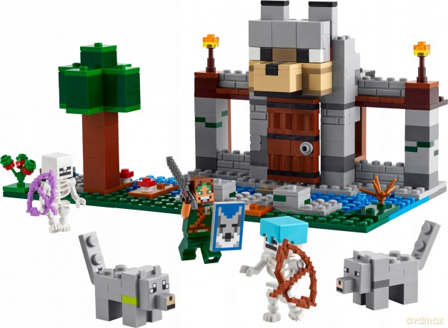 LEGO Minecraft Wilcza Twierdza (21261) [KLOCKI]