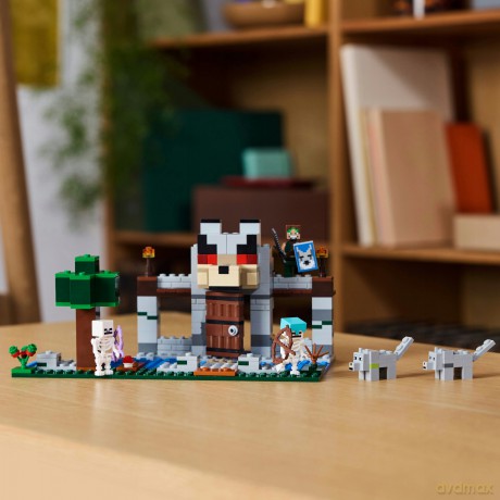 LEGO Minecraft Wilcza Twierdza (21261) [KLOCKI]
