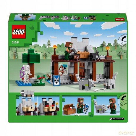 LEGO Minecraft Wilcza Twierdza (21261) [KLOCKI]