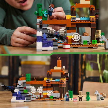 LEGO Minecraft Kopalnia w Badlandach (21263) [KLOCKI]