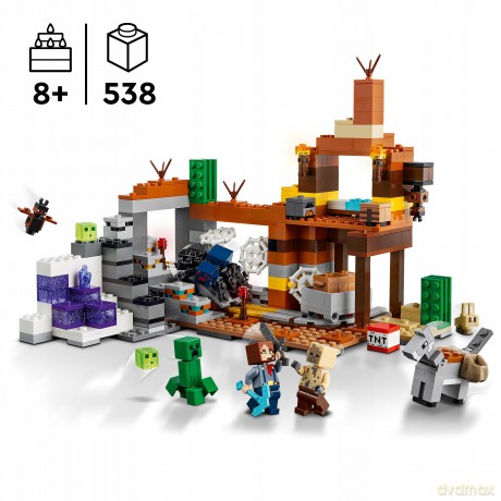 LEGO Minecraft Kopalnia w Badlandach (21263) [KLOCKI]