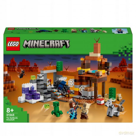 LEGO Minecraft Kopalnia w Badlandach (21263) [KLOCKI]