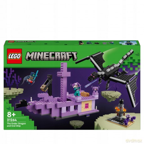 LEGO Minecraft Smok Kresu I Statek Kresu (21264) [KLOCKI]
