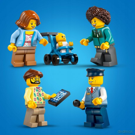 LEGO City Czerwony, Piętrowy Autokar (60407) [KLOCKI]