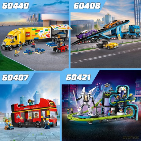 LEGO City Czerwony, Piętrowy Autokar (60407) [KLOCKI]