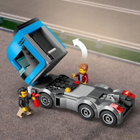 LEGO City Laweta z Samochodami Sportowymi (60408) [KLOCKI]