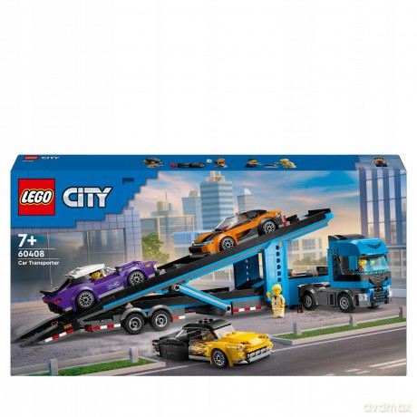 LEGO City Laweta z Samochodami Sportowymi (60408) [KLOCKI]