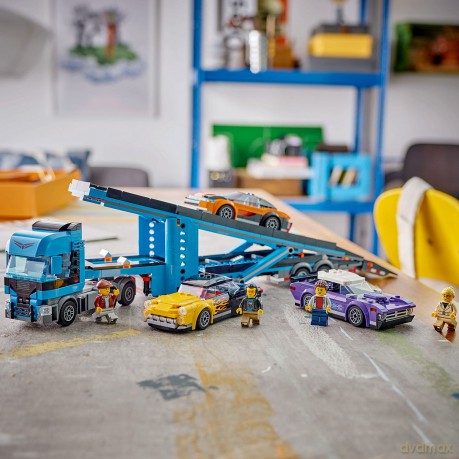LEGO City Laweta z Samochodami Sportowymi (60408) [KLOCKI]
