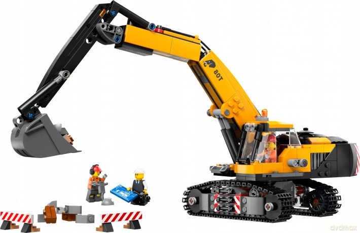 LEGO City Żółta Koparka (60420) [KLOCKI]