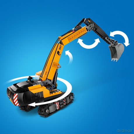 LEGO City Żółta Koparka (60420) [KLOCKI]