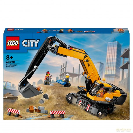 LEGO City Żółta Koparka (60420) [KLOCKI]