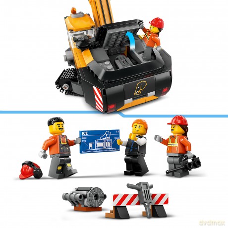 LEGO City Żółta Koparka (60420) [KLOCKI]