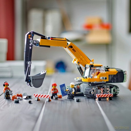 LEGO City Żółta Koparka (60420) [KLOCKI]