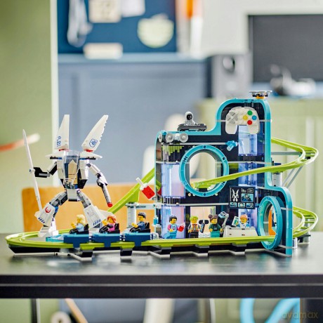 LEGO City Park Świat Robotów z Rollercoasterem (60421) [KLOCKI]
