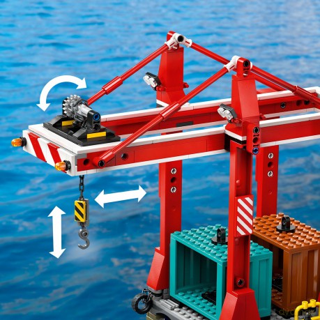 LEGO City Nadmorski Port Ze Statkiem Towarowym (60422) [KLOCKI]