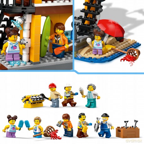 LEGO City Nadmorski Port Ze Statkiem Towarowym (60422) [KLOCKI]