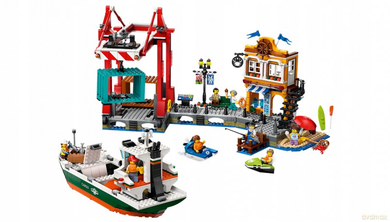 LEGO City Nadmorski Port Ze Statkiem Towarowym (60422) [KLOCKI]