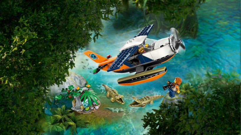 LEGO City Wodolot Badaczki Dżungli (60425) [KLOCKI]