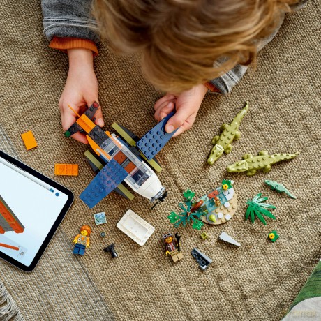 LEGO City Wodolot Badaczki Dżungli (60425) [KLOCKI]