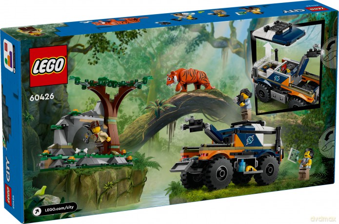 LEGO City Terenówka Badacza Dżungli (60426) [KLOCKI]