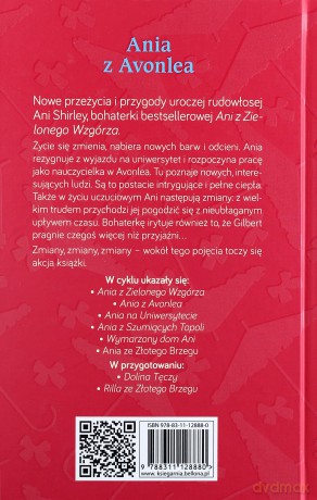 Ania z Avonlea - Lucy Maud Montgomery [KSIĄŻKA]