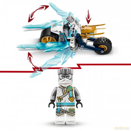LEGO Ninjago Lodowy Motocykl Zane'a (71816) [KLOCKI]