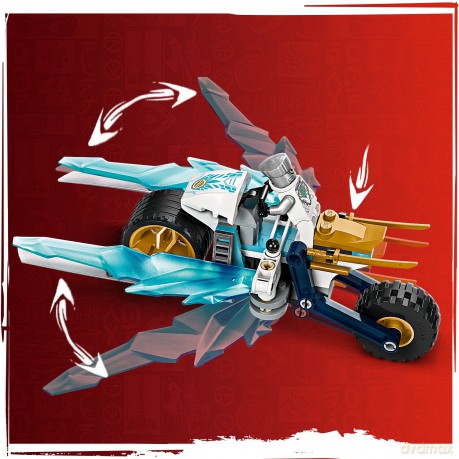 LEGO Ninjago Lodowy Motocykl Zane'a (71816) [KLOCKI]
