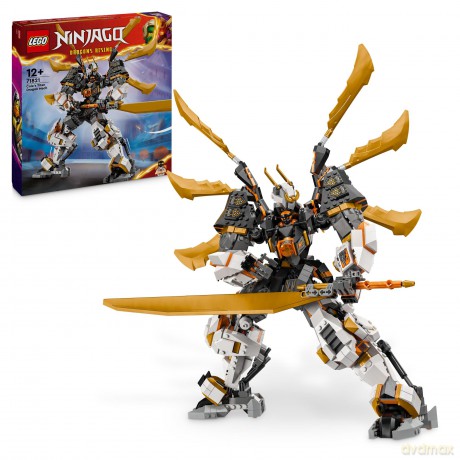 LEGO Ninjago Tytanowy Smok-Mech Cole'a (71821) [KLOCKI]