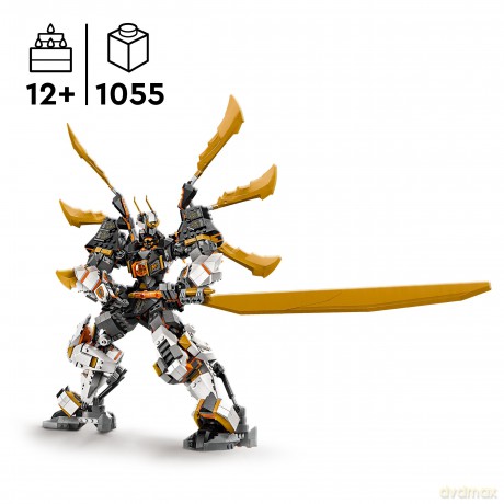 LEGO Ninjago Tytanowy Smok-Mech Cole'a (71821) [KLOCKI]