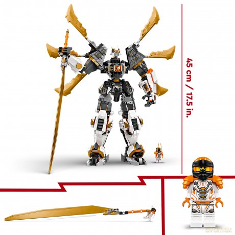 LEGO Ninjago Tytanowy Smok-Mech Cole'a (71821) [KLOCKI]