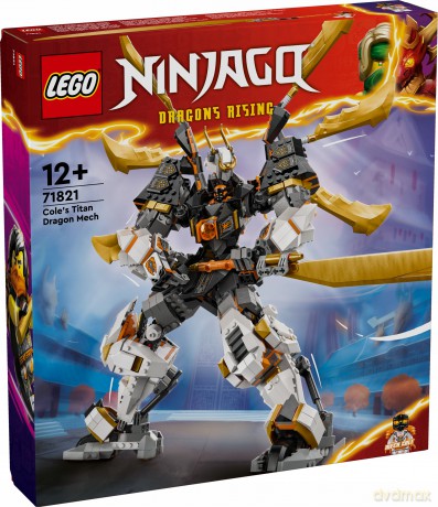 LEGO Ninjago Tytanowy Smok-Mech Cole'a (71821) [KLOCKI]
