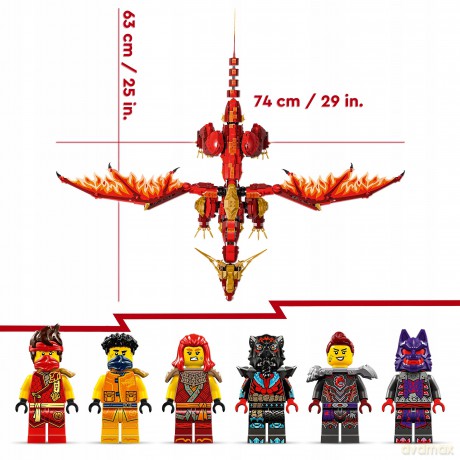 LEGO Ninjago Smok Źródła Ruchu (71822) [KLOCKI]