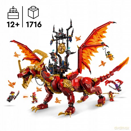LEGO Ninjago Smok Źródła Ruchu (71822) [KLOCKI]