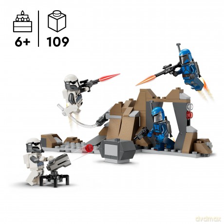 LEGO Star Wars Zasadzka Na Mandalorze - Zestaw Bitewny (75373) [KLOCKI]