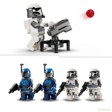 LEGO Star Wars Zasadzka Na Mandalorze - Zestaw Bitewny (75373) [KLOCKI]