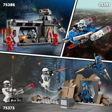 LEGO Star Wars Zasadzka Na Mandalorze - Zestaw Bitewny (75373) [KLOCKI]