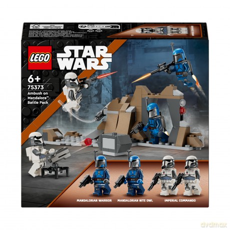 LEGO Star Wars Zasadzka Na Mandalorze - Zestaw Bitewny (75373) [KLOCKI]